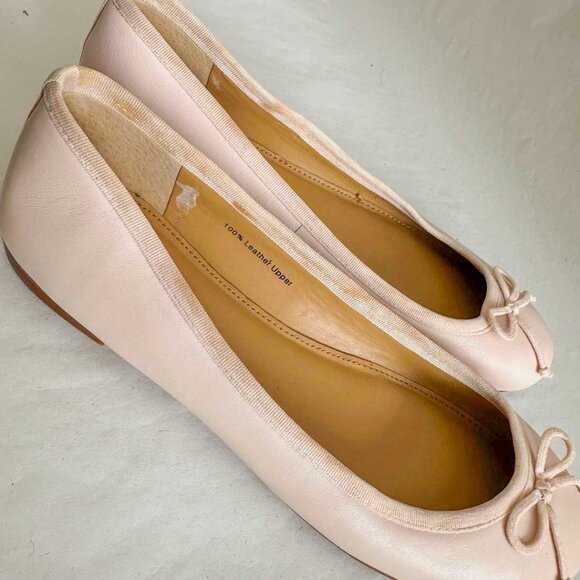 Baby Pink J.Crew ballet flats Sz 7.5 - Picture 6 of 8